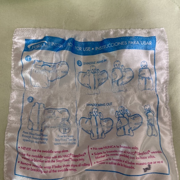 Halo sleep sack swaddle Winnie the Poor Newborn 6-12 lbs EUC 2 piece - Picture 11 of 12